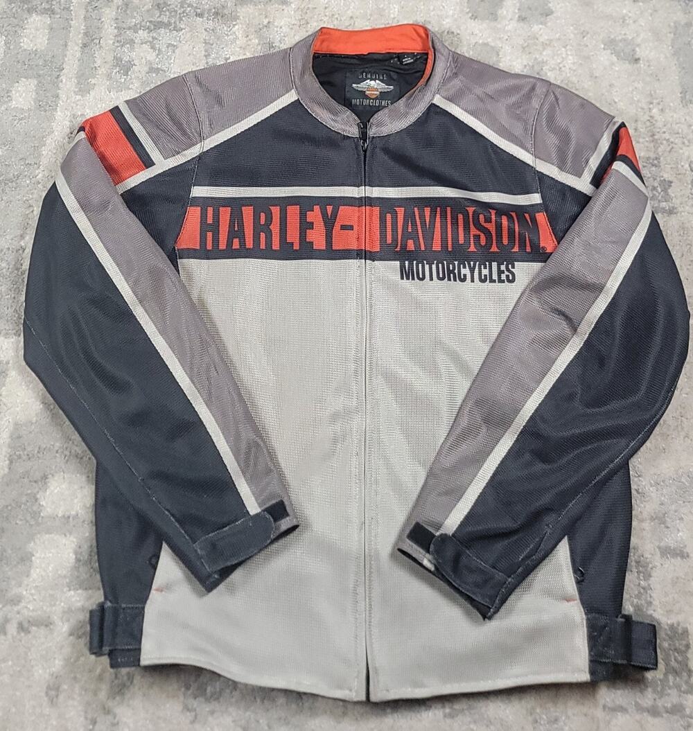 Harley-Davidson® Men's Irogami Colorblocked Mesh Riding JacketSz L